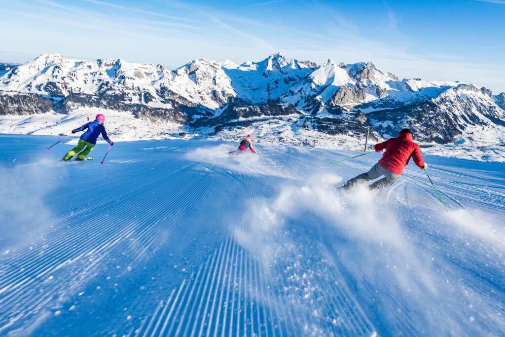 Beautiful Chalet On The Piste In Swiss Alps Alt St. Johann Kültér fotó