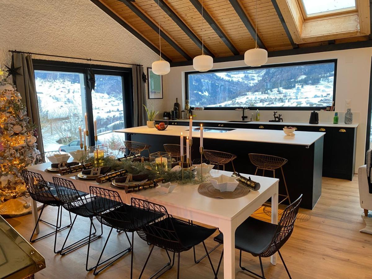 Beautiful Chalet On The Piste In Swiss Alps Alt St. Johann Kültér fotó
